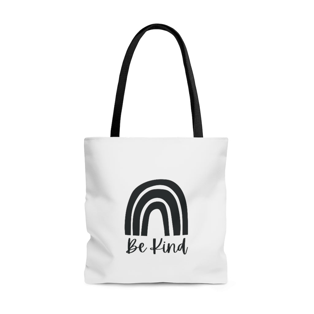 Be Kind Durable Motivational Tote Bag- Inspirational Tote Bag, Laptop Tote Bag, Office Tote Bag, Self-Care Gift Tote Bag, Tote Purse