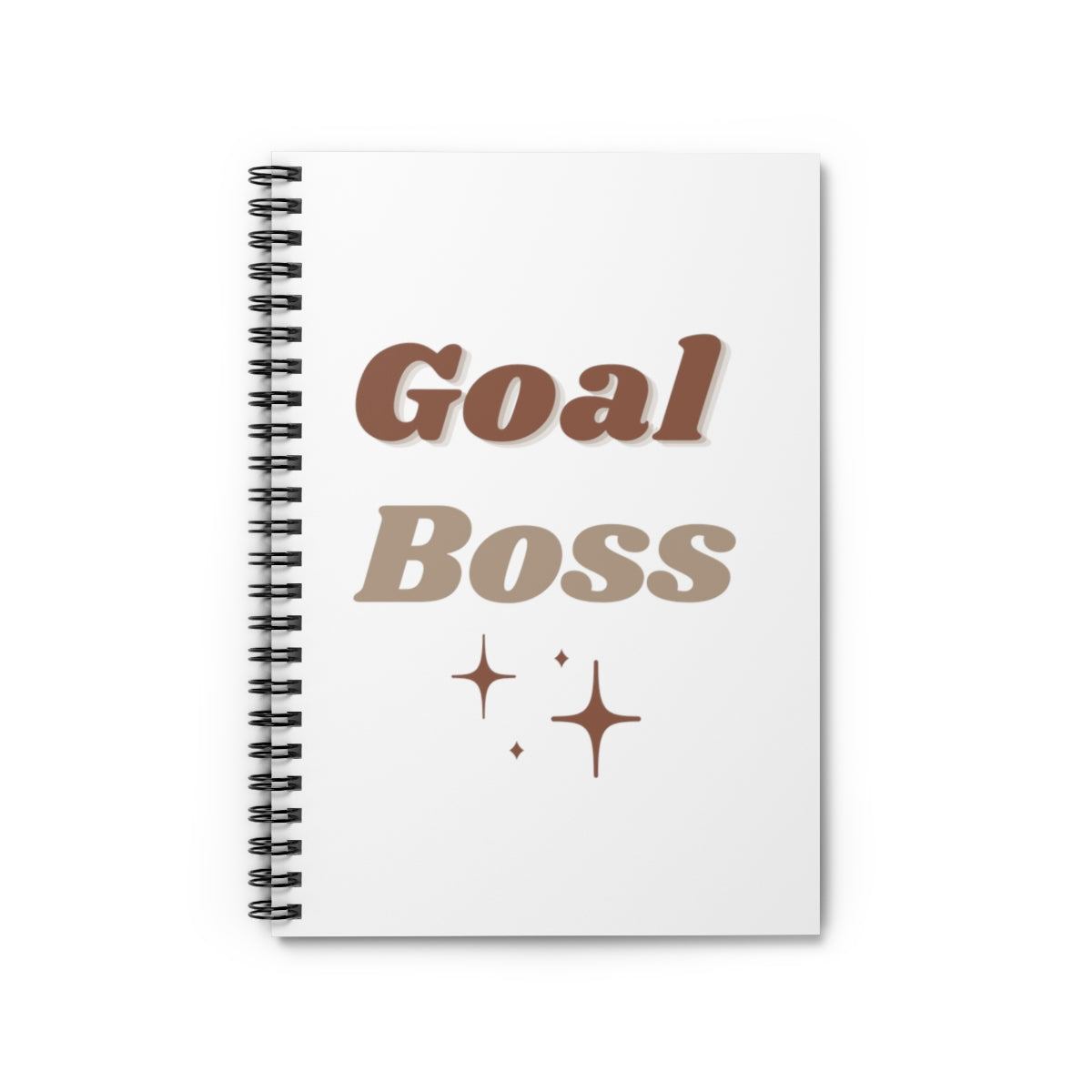 Goal Boss Motivational Durable Journal- Motivational Notebook, Inspirational Notebooks, Women’s Inspirational Journal, Self-Care Gift for Friends, Daily Motivational Journal