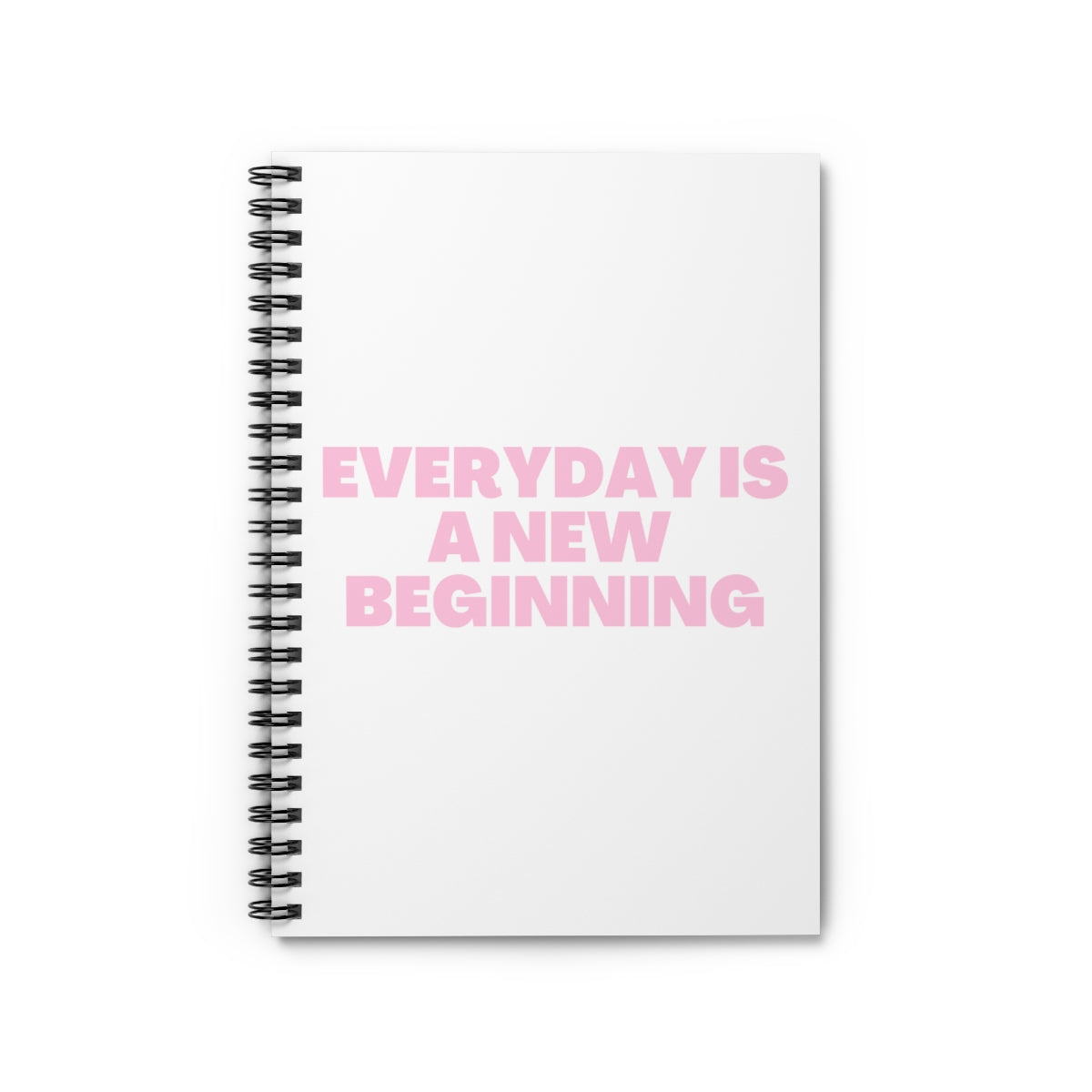 Everyday Is A New Beginning Motivational Durable Journal- Motivational Notebook, Inspirational Notebooks, Women’s Inspirational Journal, Self-Care Gift for Friends, Daily Motivational Journal