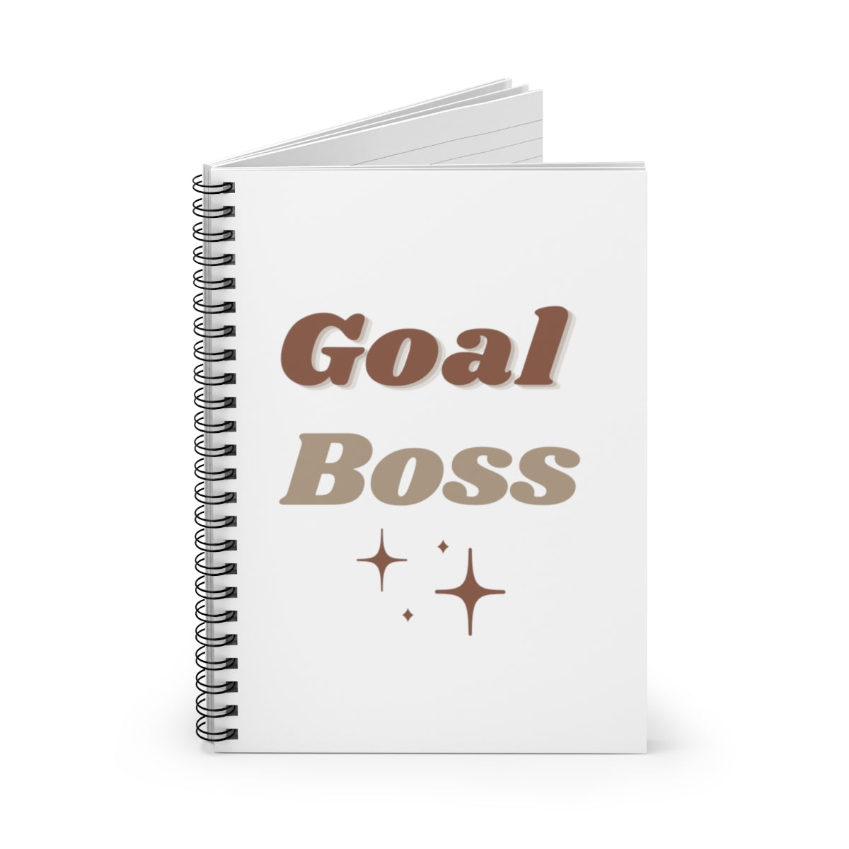 Goal Boss Motivational Durable Journal- Motivational Notebook, Inspirational Notebooks, Women’s Inspirational Journal, Self-Care Gift for Friends, Daily Motivational Journal